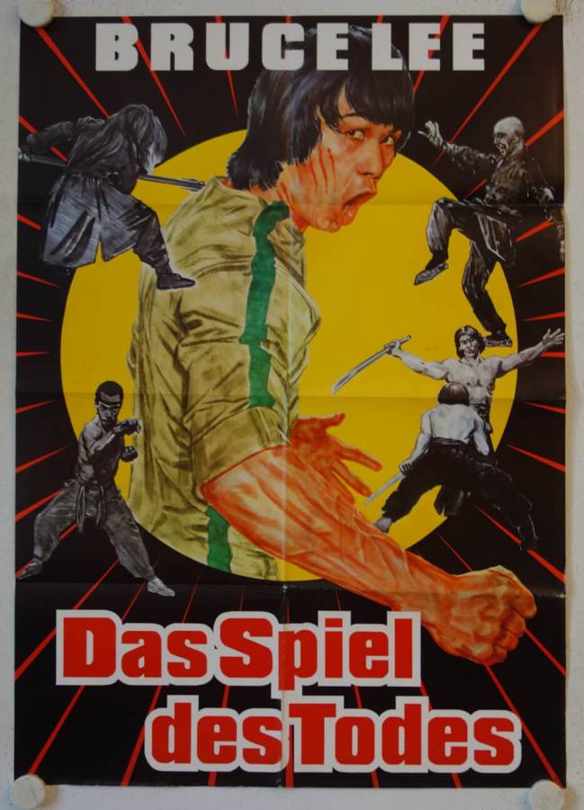 Bruce Lee - Das Spiel des Todes originales deutsches Filmplakat